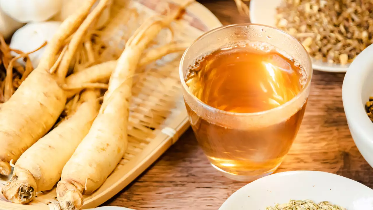 ginseng tea